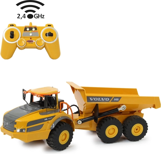Távirányítós Volvo A40G dömper 1:20
