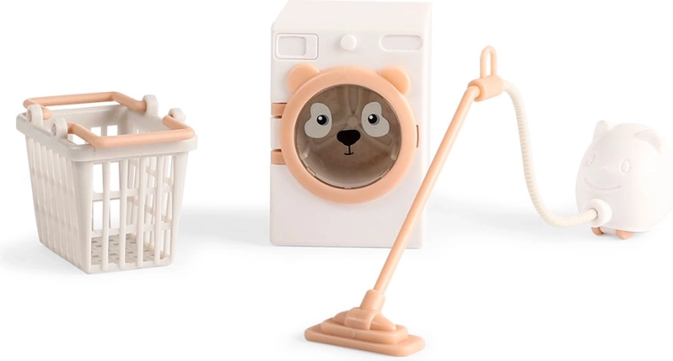 Lundby mosás és takarítás készlet babaházhoz