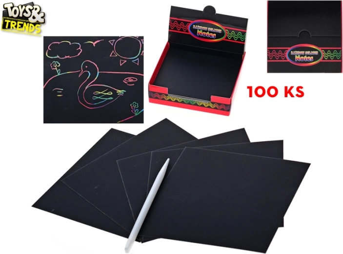 Kapargatós képek TOYS& TRENDS – kreatív készlet, 100 lap