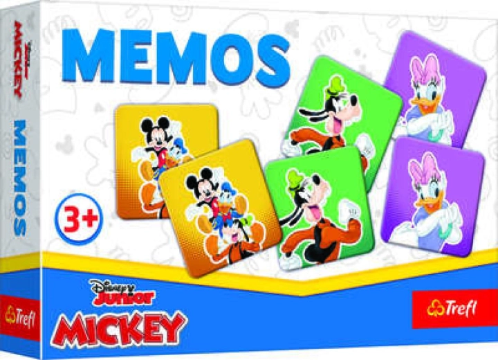 Pexeso mini MICKEY MOUSE – társasjáték gyerekeknek