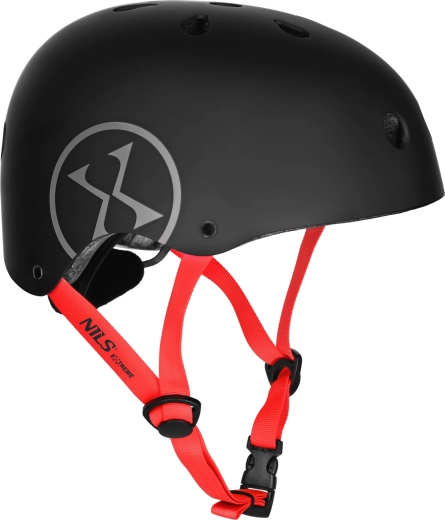NILS Extreme MTW001-2 sisak fekete – S (52–56 cm)