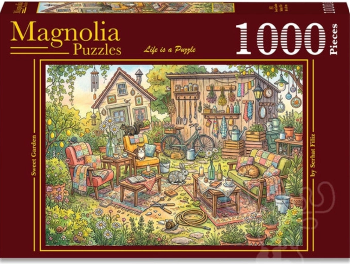 Magnolia puzzle Édes kert 1000 darabos