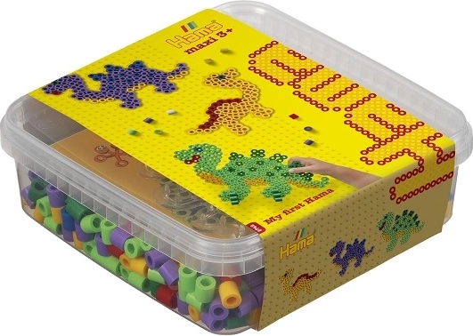 Hama Maxi vasalható gyöngyök – dinoszaurusz készlet (600 db)