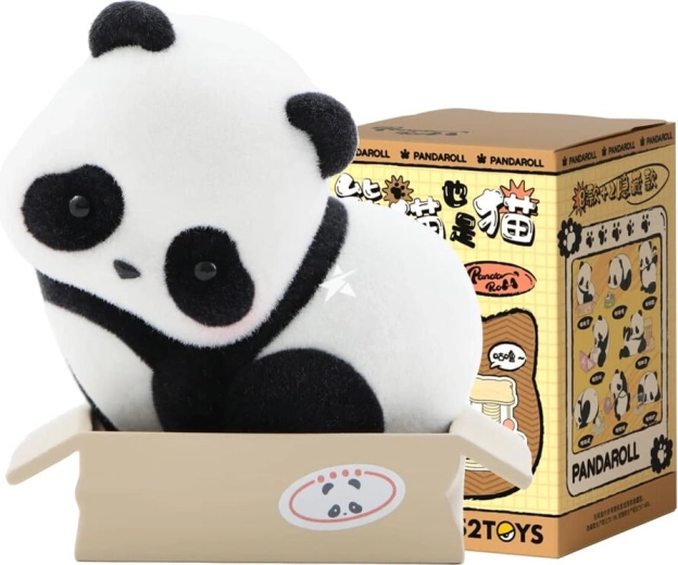 52TOYS Panda Roll Panda mint macska gyűjthető figura - 1 darab