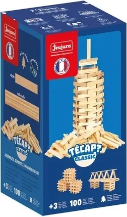 Jeujura fa építőjáték Técap Classic (100 darab)