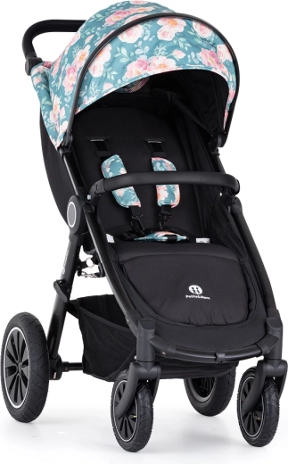 Petite&Mars Street+ Air Black sport babakocsi, limitált 100 Roses kiadás