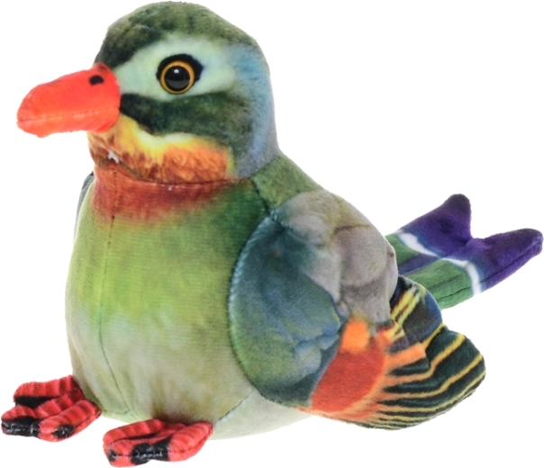 Plüss kínai timália 11 cm