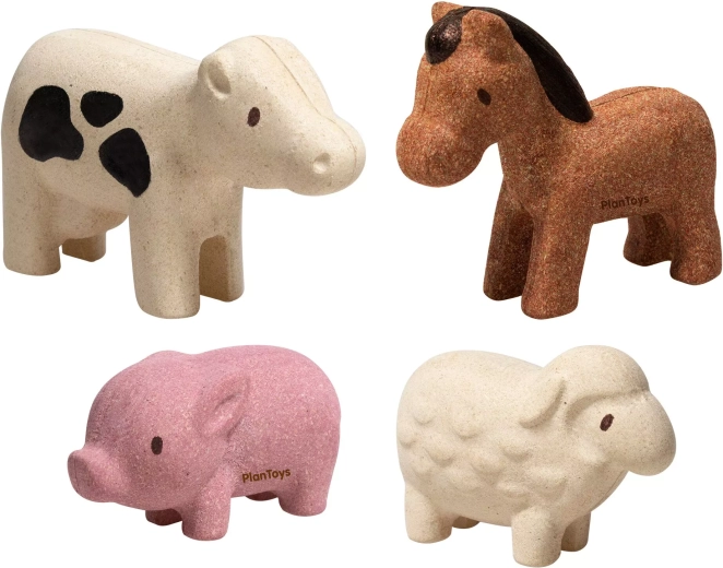 PlanToys fa farmállatok