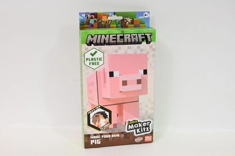 Bladez Minecraft – építsd meg a malacka figurát