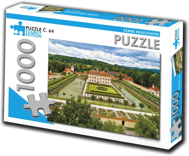 Puzzle Tourist Edition – Kratochvíle kastély 1000 darab