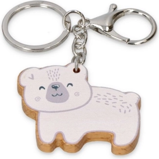 Fa dekoráció jegesmedve Polar B