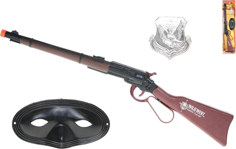 Kattogó cowboy puska gyerekeknek, 57 cm