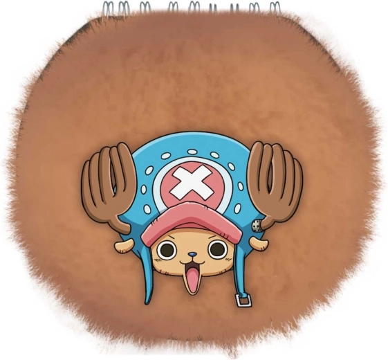 One Piece plüss kerek Chopper