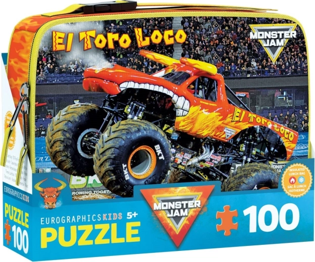 Puzzle dobozban El Toro Loco Monster Jam 100 darab