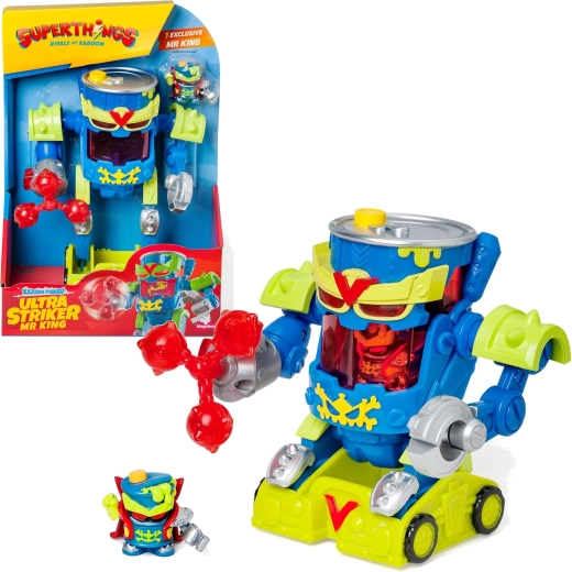 SuperThings Ultra Striker Mr King robot figurával