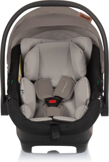 Chipolino Duo Smart i-Size autósülés 40–87 cm tiramisu