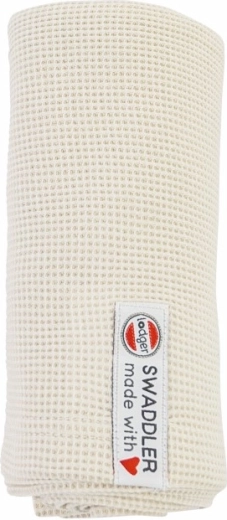 Lodger Swaddler Ciumbelle textil pelenka 70 × 70 cm Cloud dancer