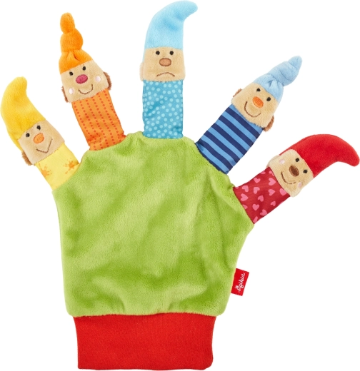 Sigikid plüss ujjbábos kesztyű – manók