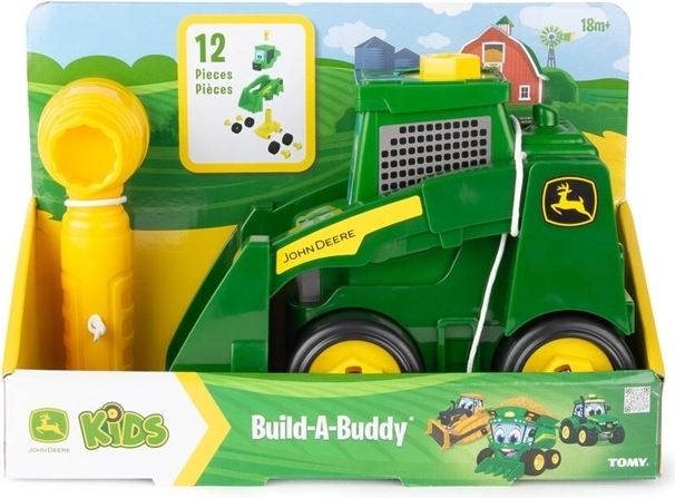 Tomy John Deere „Szereld össze” Buddy homlokrakodó