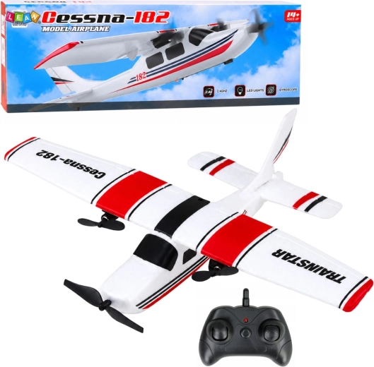 Habszivacs RC repülőgép Cessna 182 távirányítással 2,4 GHz