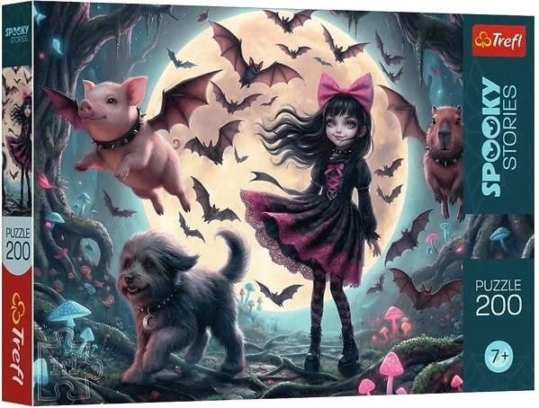 Trefl puzzle Spooky Stories – Księżycowe historie 200 darab