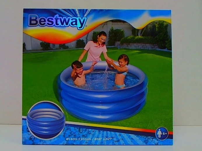Bestway gyermek felfújható medence Big Metallic 150 × 53 cm