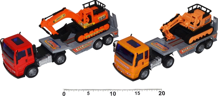 28 cm-es vontató építőgéppel – 1 darab