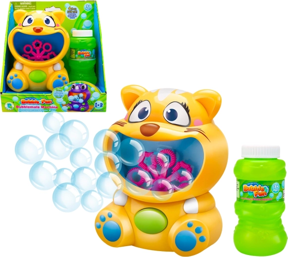 Bubble Fun cicás buborékfújó gép 118 ml utántöltővel