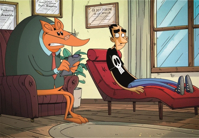 CLEMENTONI Puzzle Netflix Ez a világ nem fog ki rajtam Zerocalcare 1000 darab