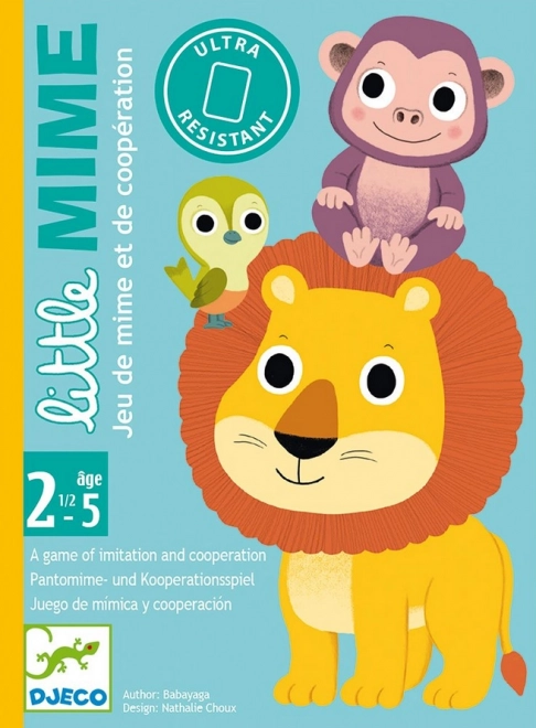 Kártyajáték a legkisebbeknek – Kis állatkölykök DJECO