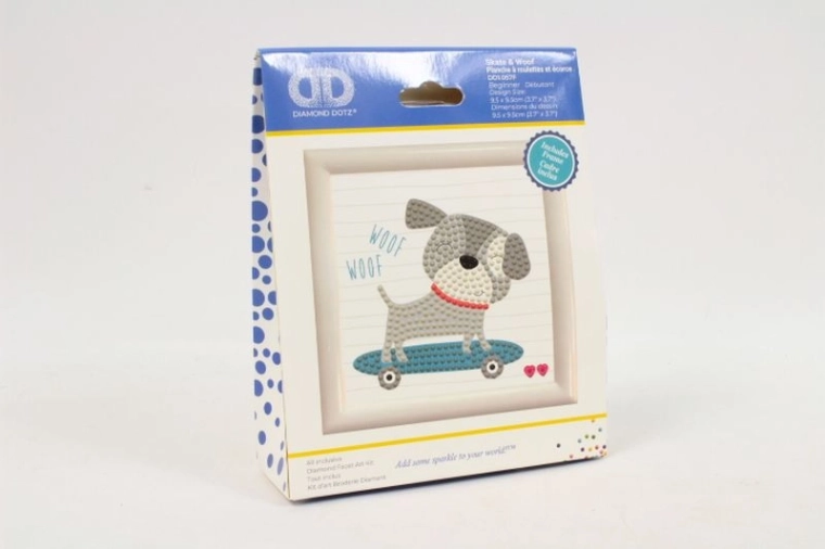 Diamond Dotz Skate i woof – kreatív gyémántkirakó hímzés