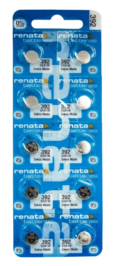 Renata SR41W 392 gombelem órákhoz 1,55 V 45 mAh, 10 db csomag