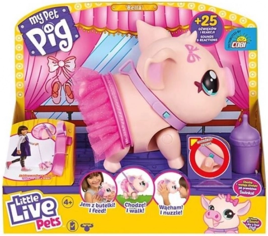 Interaktív figura Little Live Pets Ballerina Pig