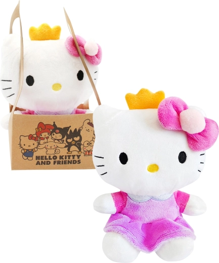 Hello Kitty hercegnő plüss figura 14 cm - 1 db