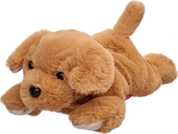 Plüss fekvő labrador 35 cm