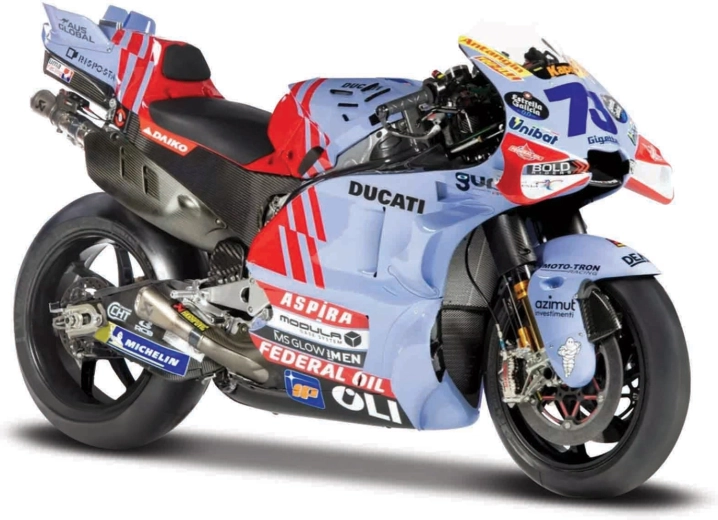 Maisto motorkerékpár Gresini Racing 2024 #73 Álex Márquez 1:18