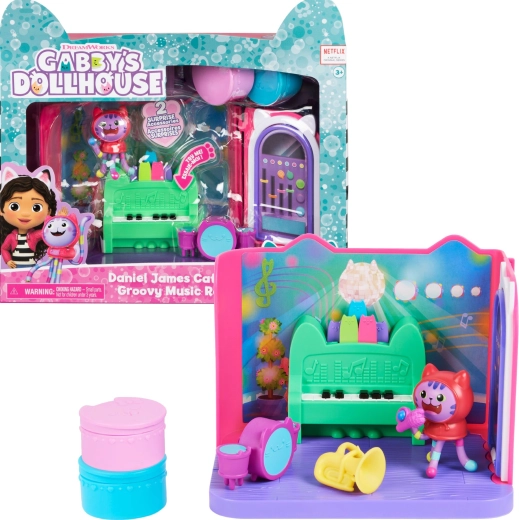 Gabby's Dollhouse DJ Kocimiętky zeneszobája
