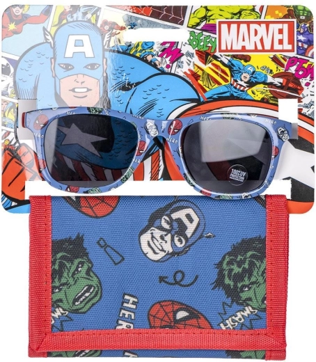 Avengers gyerek szemüveg és pénztárca szett - 1 db