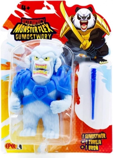Gumostvory harcos Yeti figura bottal
