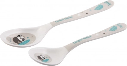 Canpol babies Melamin kanálkák EXOTIC ANIMALS 2 db szürke