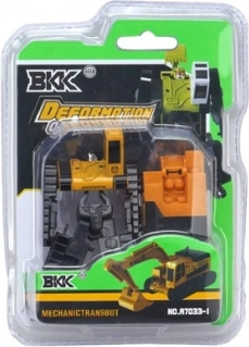 Átalakuló robot - kotró/bulldózer/tartálykocsi