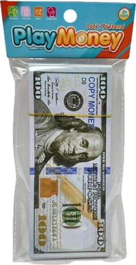 Papír játékpénz (bankjegyek)