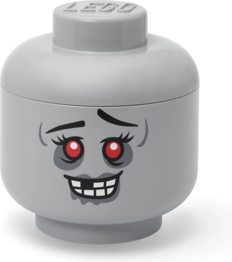 LEGO tárolófej zombimintával, L méret - 1 darab