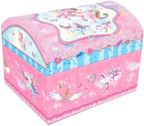 Zenedoboz egyszarvú motívummal