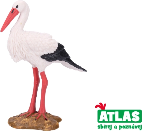 Gólya figura 8,5 cm