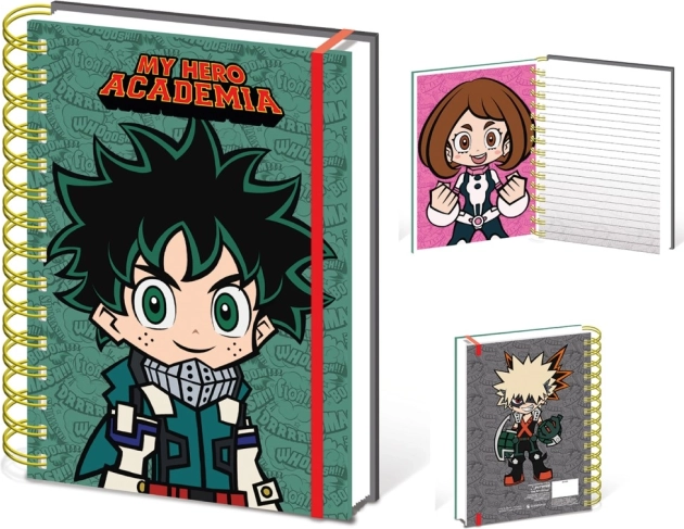 My Hero Academia chibi A5 spirálfüzet