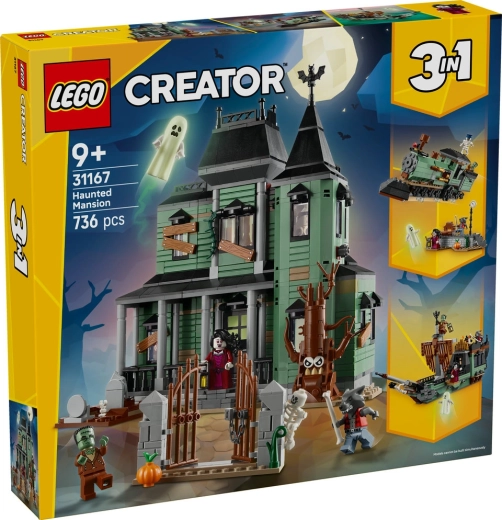 Lego creator 3az1-ben kísértetház