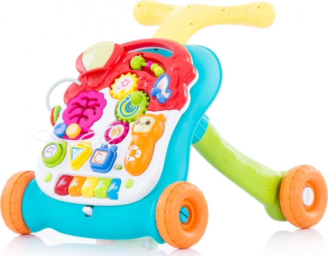 CHIPOLINO interaktív járássegítő és játékasztal 2 az 1-ben – zöld