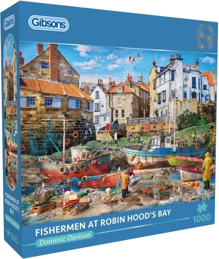 Gibsons puzzle Halászok Robin Hood-öbölben 1000 darab