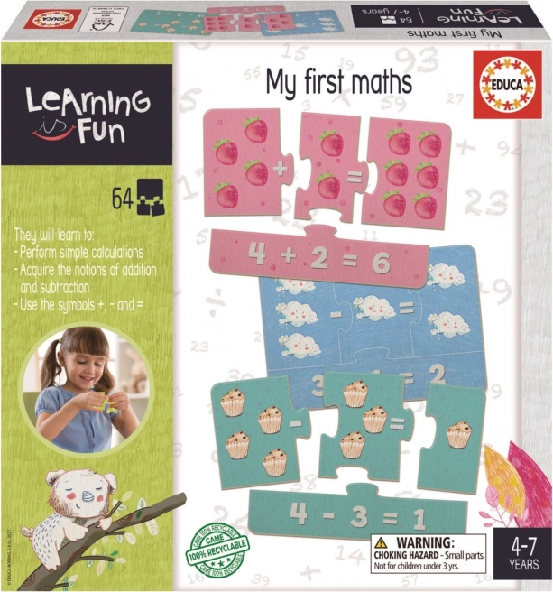 Oktató puzzle és játék: első matematikám – EDUCA Learning is Fun